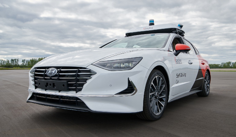 Το αυτοκίνητο της Hyundai με τεχνολογία αυτόνομης οδήγησης.