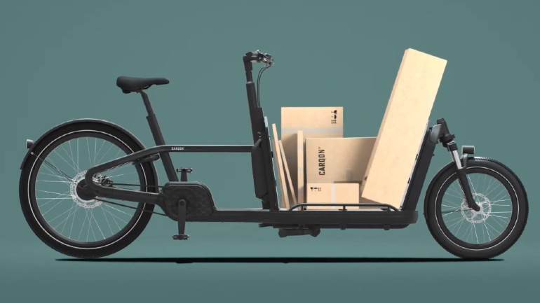 Εμπορεύματα και κούτες μπορούν να μεταφερθούν πλέον με ποδήλατο!