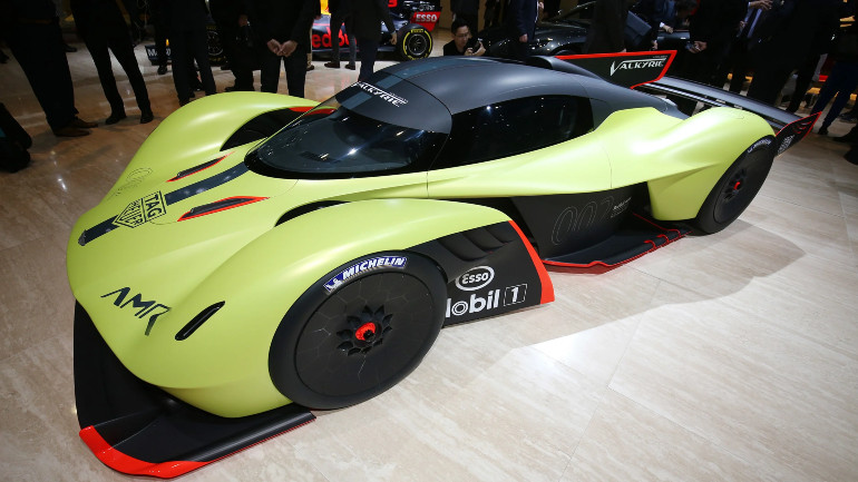 Το Concept Valkyrie που είχε παρουσιαστεί με τη συνεργασία της Red Bull Racing.