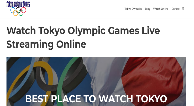 Παραδείγματα σελίδων phishing που προσφέρουν streaming στους Ολυμπιακούς Αγώνες