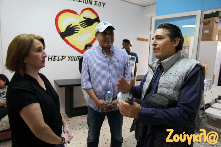 Το zougla.gr και ο δημοσιογράφος Χρήστος Μαζάνης βρέθηκαν στο στρατηγείο του Φελίπε Χουαρέζ Ρέγιες