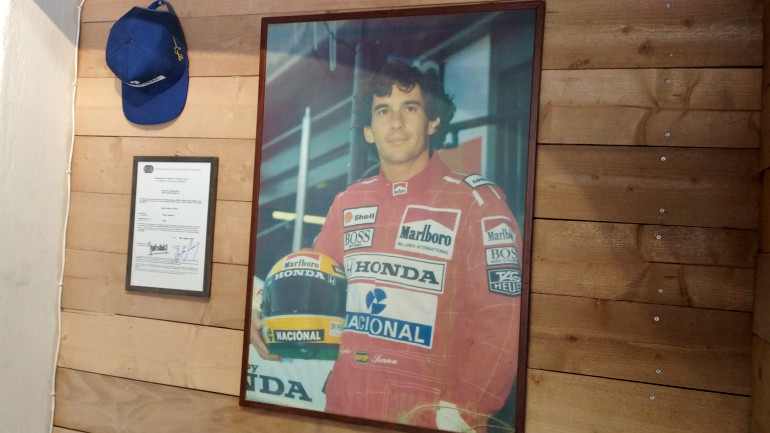 Μεγάλη του αγάπη ο Ayrton Senna.