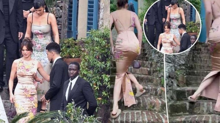 Viral το βίντεο που δείχνει την Kendall Jenner να δυσκολεύεται να ανέβει τις σκάλες στον γάμο της αδελφής της