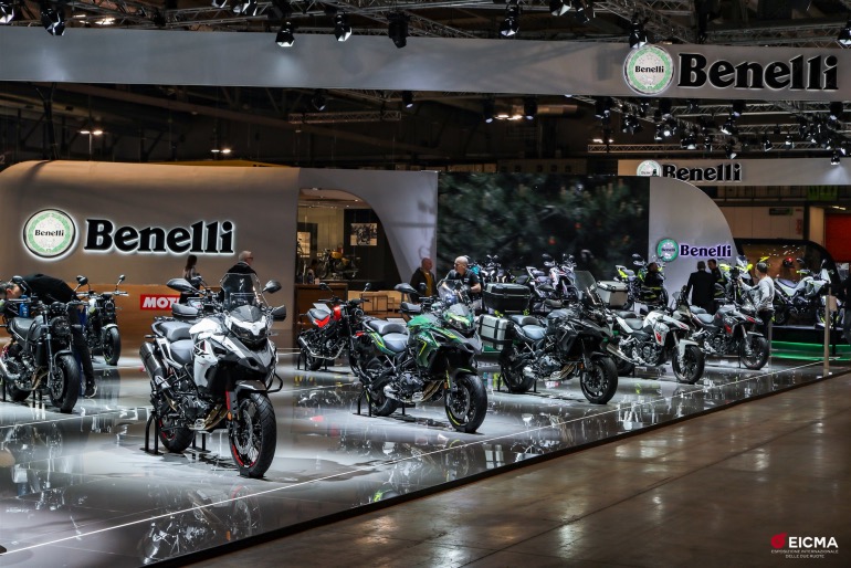 H Benelli εντυπωσίασε και στην Έκθεση EICMA με όλη τη γκάμα της