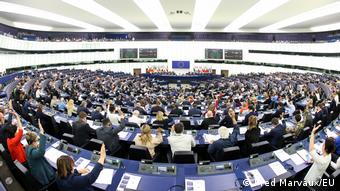 Η Ολομέλεια του Ευρωπαϊκού Κοινοβουλίου στο Στρασβούργο