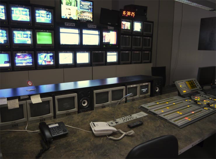 Όλα έτοιμα στο control room