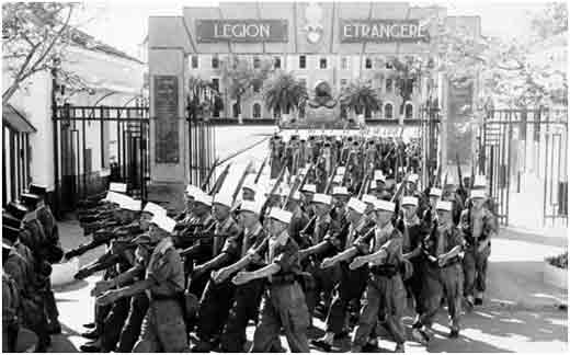 Κεντρικό πεδίο μαχών για την Λεγεώνα των Ξένων, ήταν η Αλγερία