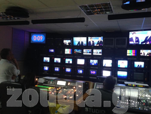 Στο control room της ΕΡΤ