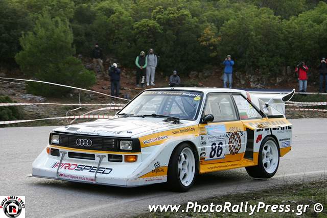 To Audi Quattro S1 των 800 ίππων... Το μόνο σίγουρο είναι ότι προκάλεσε πανικό...