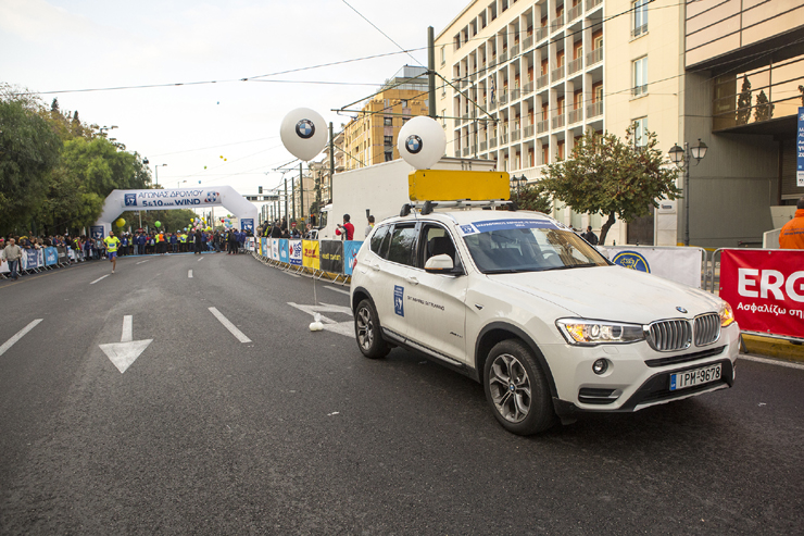 Η BMW στηρίζει πάντα κορυφαία αθλητικά γεγονότα όπως είναι ο Μαραθώνιος...