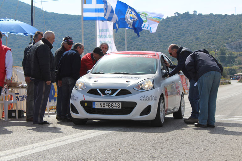 To αγωνιστικό Nissan Micra που θα βλέπουμε φέτος στο πρωτάθλημα αναβάσεων ως πλοηγό αυτοκίνητο