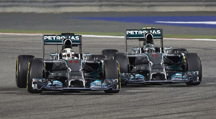 H Mercedes κατέκτησε τον τίτλο τόσο στο πρωτάθλημα των κατασκευαστών όσο και στο αντίστοιχο των οδηγών...