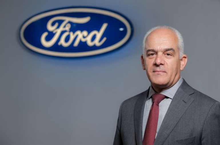 Ο Πρόεδρος και Διευθύνων Σύμβουλος της Ford Motor Hellas Νίκος Νοταράς...