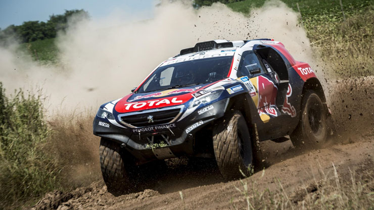 Σκέτη απόλυαση του Peugeot 2008 DKR...