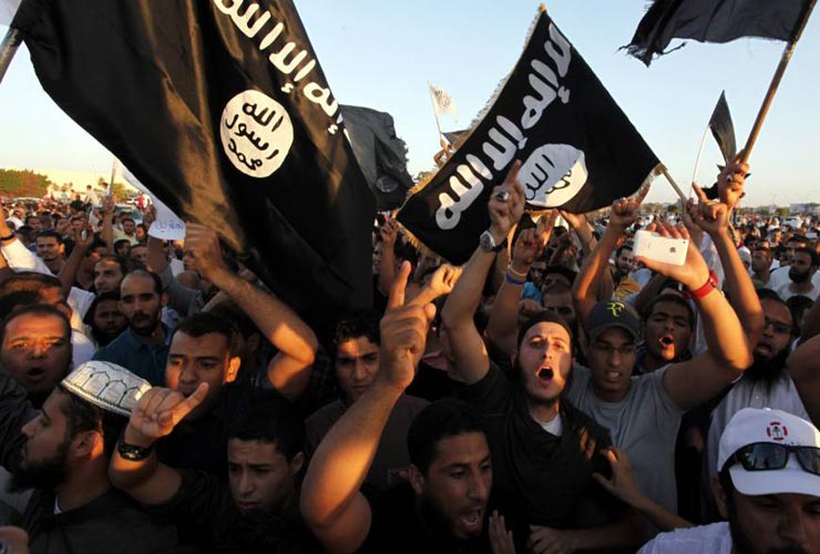 Υποστηρικτές του Ισλαμικού Χαλιφάτου στη Λιβύη