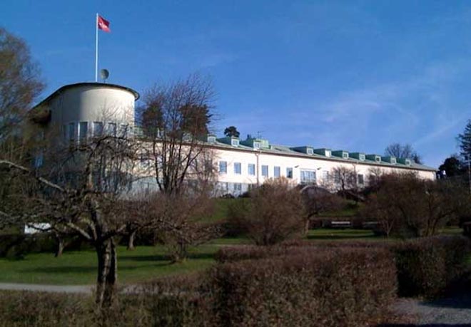 Το μέγαρο του SIPRI στην Στοκχόλμη 